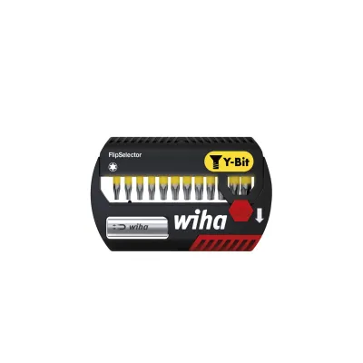 Wiha 13tlg. Bit Set FlipSelector Y-Bit 25mm TX 1/4" UV
