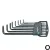 Bild: Wiha Stiftschlüsselsatz Torx® Kugelkopf 366BEH8 / 32394 | 8-tlg | T9-T40 | Winkelsatz | Chrom-Vanadium Stahl | schwarz