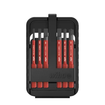Wiha 6tlg. VDE Bit Set slimBit electric PZ, Schlitz in Box