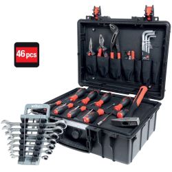 Wiha 9300-71402 Tool Case Basic Set L mechanic 46-pcs.