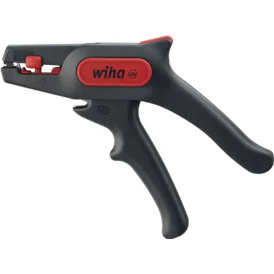 Wiha Abisolierzange automatisch 6 mm² | Drahtschneider 190 mm | ergonomisch | legierter Stahl