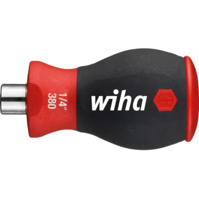 Wiha Stubby Magazin-Bithalter 1/4" | 6 Bits | magnetisch | Edelstahl | kompakt | Schraubendreher 33738