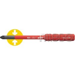 Wiha Pozidriv Schraubendreher SoftFinish ele 2831-12 PZ 2x75