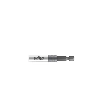 Wiha Bithalter CentroFix SuperSlim 7148CS | 1/4 Zoll | mechanisch verriegelbar | Schnellwechsel | 66 mm | extra schlank