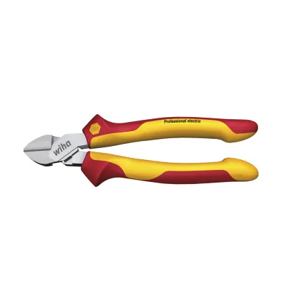 Wiha Seitenschneider Z12116006SB 160mm | Professional electric | DynamicJoint | VDE 1000V | verchromt | rot/gelb