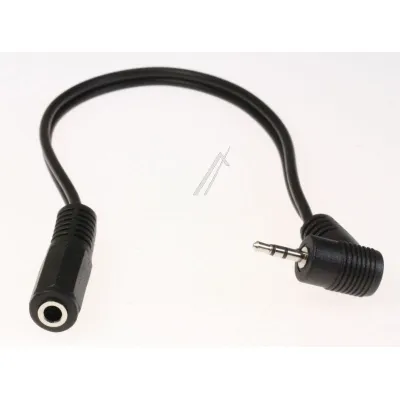 Winkelklinkenstecker 2,5 mm Stereo auf 3,5 mm für Staubsauger Com [Hersteller-Ar