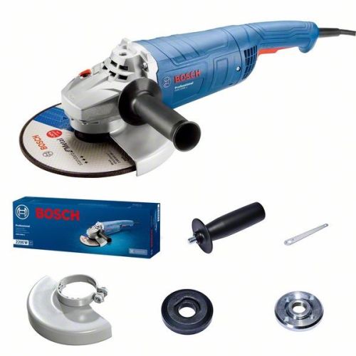 Bild: Winkelschleifer GWS 2200 J Professional (blau, 2.200 Watt)