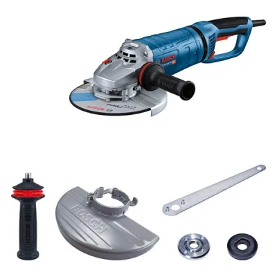 Bosch Winkelschleifer GWS 27-230 JR | 2700W | 230mm | KickBack Control | Vibration Control | M14