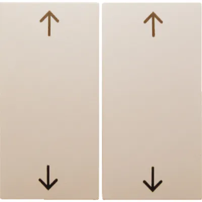 Wippe 2t Schalter S.1 cws glz "Pfeile"