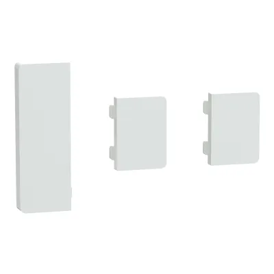 Merten Wippen-Set MEG6193-6035 | KNX Tastsensor 3fach | System Design | Kunststoff glänzend | Lotosweiß