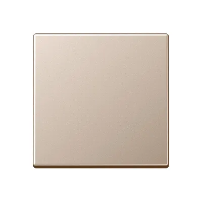 JUNG Wippe A590CH für Schalter/Taster | 1-fach | Duroplast | glänzend | IP44 | champagner | Serie A