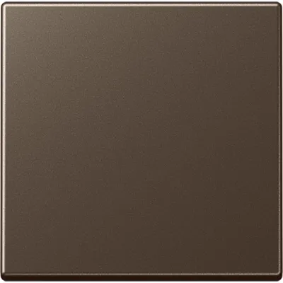 JUNG Wippe A590MO für Schalter/Taster | Duroplast lackiert | glänzend | IP44 | mokka | 55x55 mm