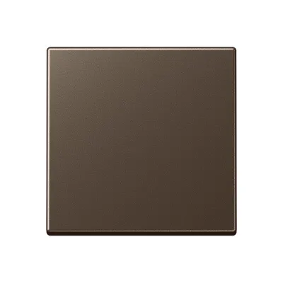 JUNG Wippe A590MO für Schalter/Taster | Duroplast lackiert | glänzend | IP44 | mokka | 55x55 mm