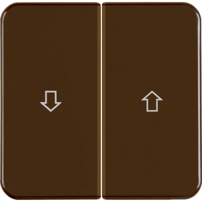 Wippe Jalousieschalter WG UP IP44, braun