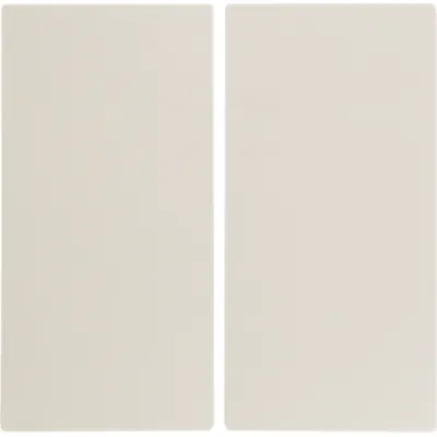 Berker Wippe 2-fach S.1 16238982 | Serienwippe für Schalter/Taster | Kunststoff Duroplast | glänzend | weiß RAL 1013