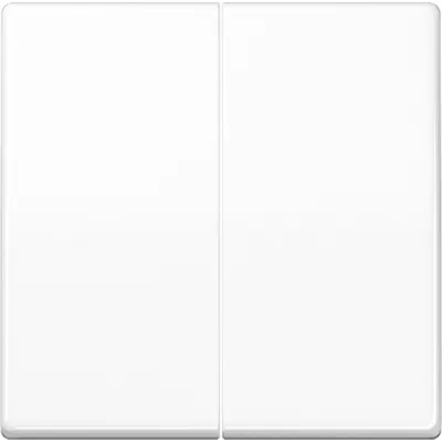 JUNG Wippe Serienschalter AS591-5BFWW | kompatibel AS500 Serie | bruchsicher Thermoplast | zweiteilig | IP44 | alpinweiß