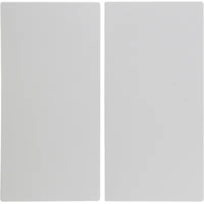 Berker Wippe Serie S.1/B.3/B.7 | 16231909 | Doppelwippe für Schalter/Taster | polarweiß matt | Kunststoff | RAL 9010