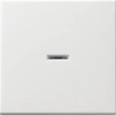 GIRA Wippe Tastschalter 091403 | System 55 | Kontrollfenster | einteilig | reinweiß glänzend