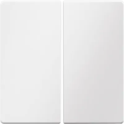 Berker Doppelwippe 16236089 | Q.1/Q.3 | 2-teilig | Kunststoff Duroplast | matt | polarweiß | Klemmbefestigung