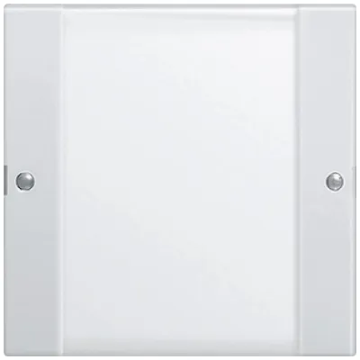 GIRA Wippenset 1-fach 213103 System 55 | Tastwippe KNX beschriftbar | Reinweiß glänzend | RAL 9010 | Kunststoff