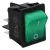 Bild: Wippschalter DOMETIC 292627410 Ein Aus grün 230V für Absorberkühlschrank