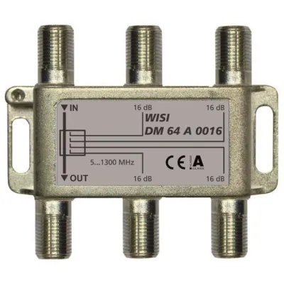 WISI Abzweiger 4f. 5-1300Mhz 16dB Kl.A DM 64 A 0016