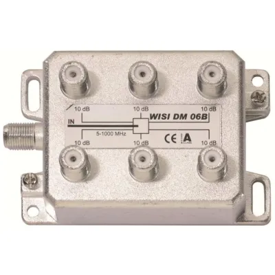 Wisi DM06B Verteiler 6fach 5-1000MHz 10dB
