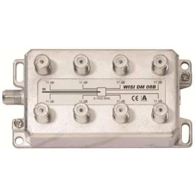 Wisi DM08B Verteiler 8fach 5-1000MHz 11dB