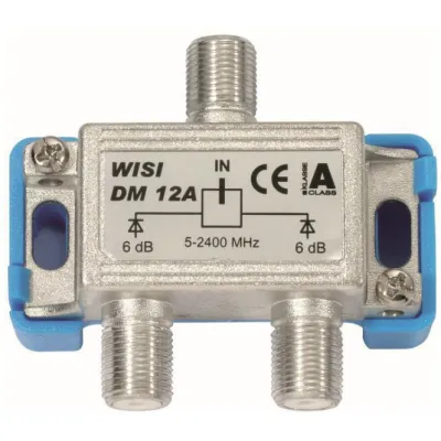 Wisi DM12A Verteiler 2fach 5-2400MHz 6dB