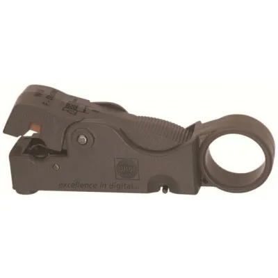 Wisi Koaxialkabel Abisolierer MZ 01 | verstellbar 3–8mm | für F-Stecker | Abisolierfunktion