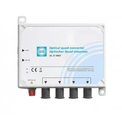 WISI Opt. Quad Umsetzer III Quad-Rückumsetzer OL 21 0003
