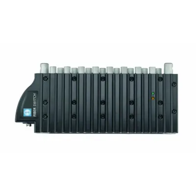 WISI Multischalter OL 42 0008 | optischer Eingang | Switchblade-Erweiterung | 8 Ausgänge | kaskadierbar | schwarz