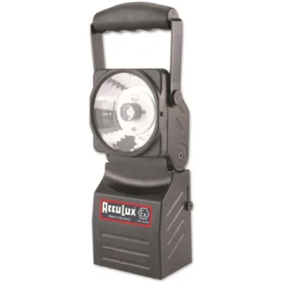AccuLux EX SLE 16 LED Handscheinwerfer Set | ATEX zertifiziert | 180 lm | Notlichtfunktion | Ladestation