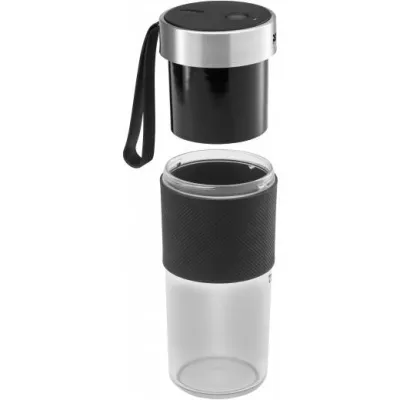 WMF Smoothie-Maker 416700011 KÜCHENminis | Akku-Standmixer | 0,3l BPA-frei | 20.000 U/min | tragbar | schwarz