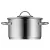 Bild: WMF Topfset Aparto 1731046380 | 4-teilig | Induktion geeignet | Edelstahl 18/10 Cromargan | Glasdeckel | edelstahl
