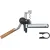 Bild: WMF Hebelkorkenzieher Baric 0636807920 | Korkenzieher mit Folienschneider | Metall/Buchenholz | ergonomisch | silber
