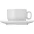 Bild: WMF Cappuccino-Tassen Set Barista 0695949440 | 4-teilig | Porzellan | stapelbar | spülmaschinengeeignet | Weiß