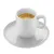 Bild: WMF Barista Espresso-Set 4-teilig 0695939440 | Espressotassen mit Untertassen | stapelbar | Porzellan | Weiß