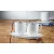 Bild: WMF Barista Zucker & Milch-Set 0695899440 | Porzellan mit Cromargan Edelstahl-Deckel | spülmaschinengeeignet | Weiß
