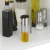 Bild: WMF Essig- und Öldosierer Basic 0650586030 | 120 ml | tropffrei | Start/Stopp-System | Edelstahl/Glas | transparent