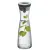 Bild: WMF Wasserkaraffe Basic Set 0617709994 | 1L Glaskaraffe mit CloseUp-Verschluss & 2 Gläser | Glas/Edelstahl | Transparent