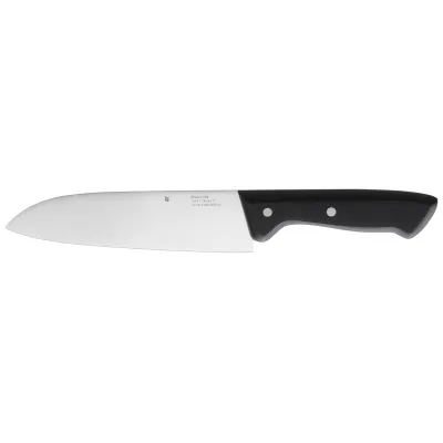 WMF Santokumesser Classic Line 18 cm | Spezialklingenstahl | extra scharf | ergonomisch | schwarz/edelstahl
