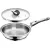 Bild: WMF Bratpfanne Click&Serve 0773246820 | 24 cm | abnehmbarer Griff | Induktion geeignet | Cromargan Edelstahl | edelstahl