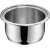 Bild: WMF Kochtopf Click&Serve 0795166820 | 16 cm | abnehmbarer Griff | Cromargan Edelstahl | Induktion