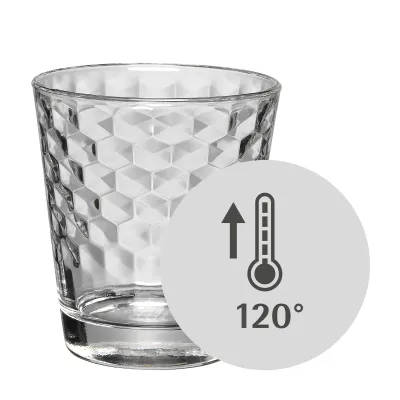 WMF CoffeeTime Tumbler 0948642040 | Latte Macchiato Gläser 4 Stück | hitzebeständig | stapelbar | Glas | transparent