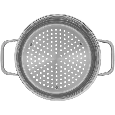 WMF Dampfgareinsatz Compact Cuisine 20cm | Edelstahl Cromargan 18/10 | stapelbar | spülmaschinengeeignet