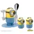 Bild: Minions® Eierbecher-Set 4-teilig 1286229990 | mit Salzstreuern & Löffel | spülmaschinengeeignet | gelb