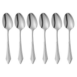 WMF Fächer Espressolöffel-Set, 6-teilig, Cromargan protect®