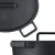 Bild: WMF Bräter oval Flavour 0555334290 | Gusseisen Bräter 33x26 cm | ideal zum Schmoren & Backen | schwarz