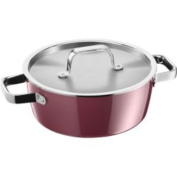 WMF Fusiontec Aromatic Bratentopf, 22 cm, Rose Quartz